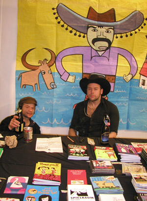 the notorious milk&wodka brothers at fumetto